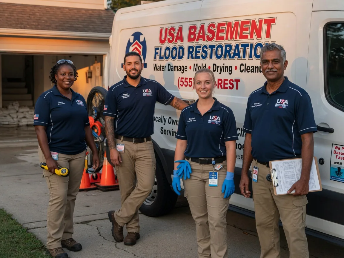 Basement Flood Cleanup company in Menifee, AR